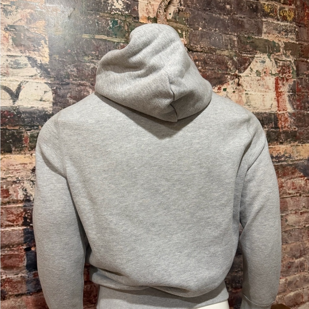 Polo by Ralph Lauren Light Gray Hoodie with Navy Accents - Picture 4 of 5